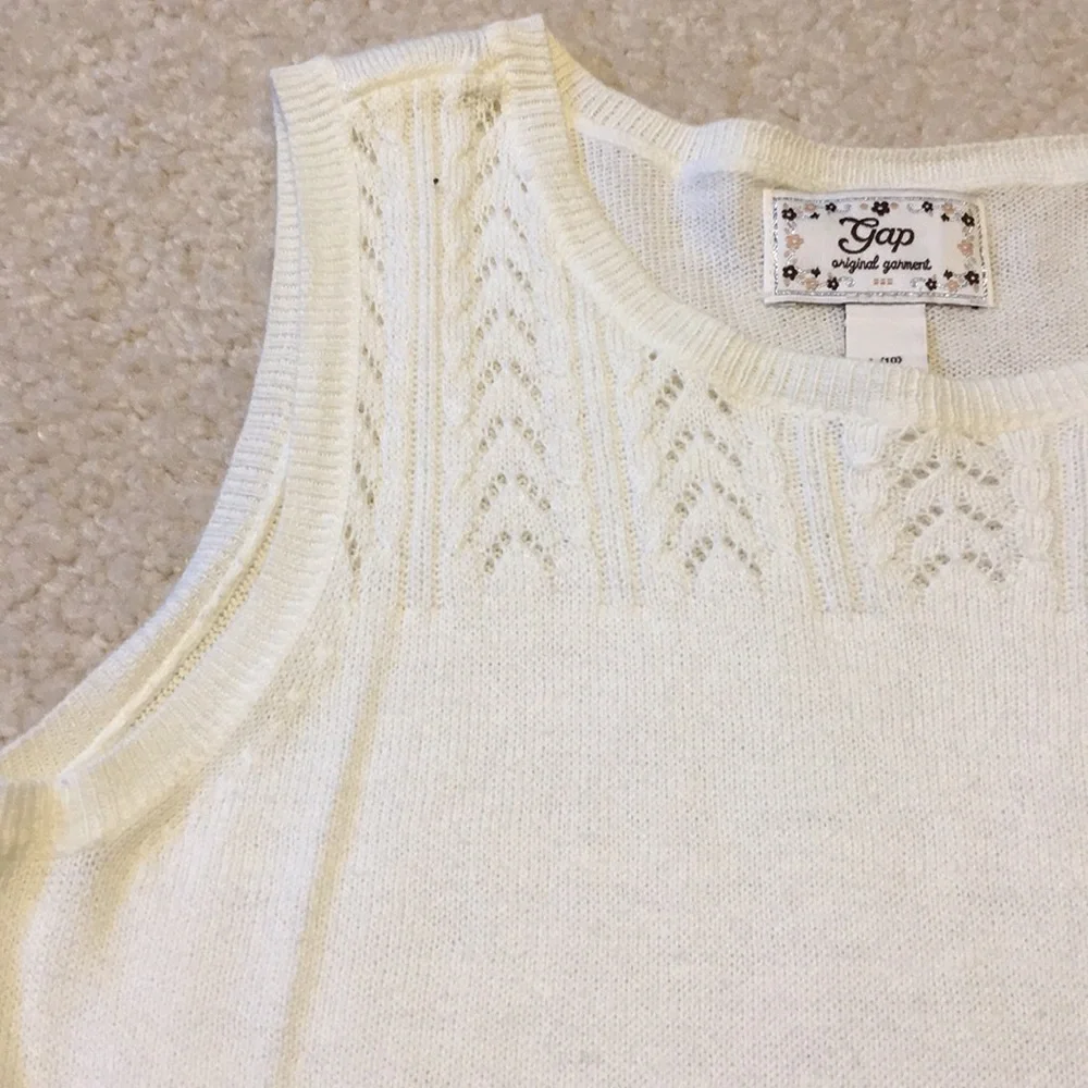 GAP sweater and sweater vest